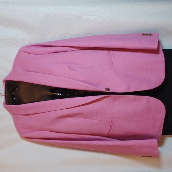 J. Crew Jackets & Blazers - J. CREW PARKE Women's Pink Jacket/Blazer With 1 Button Front Size 6.